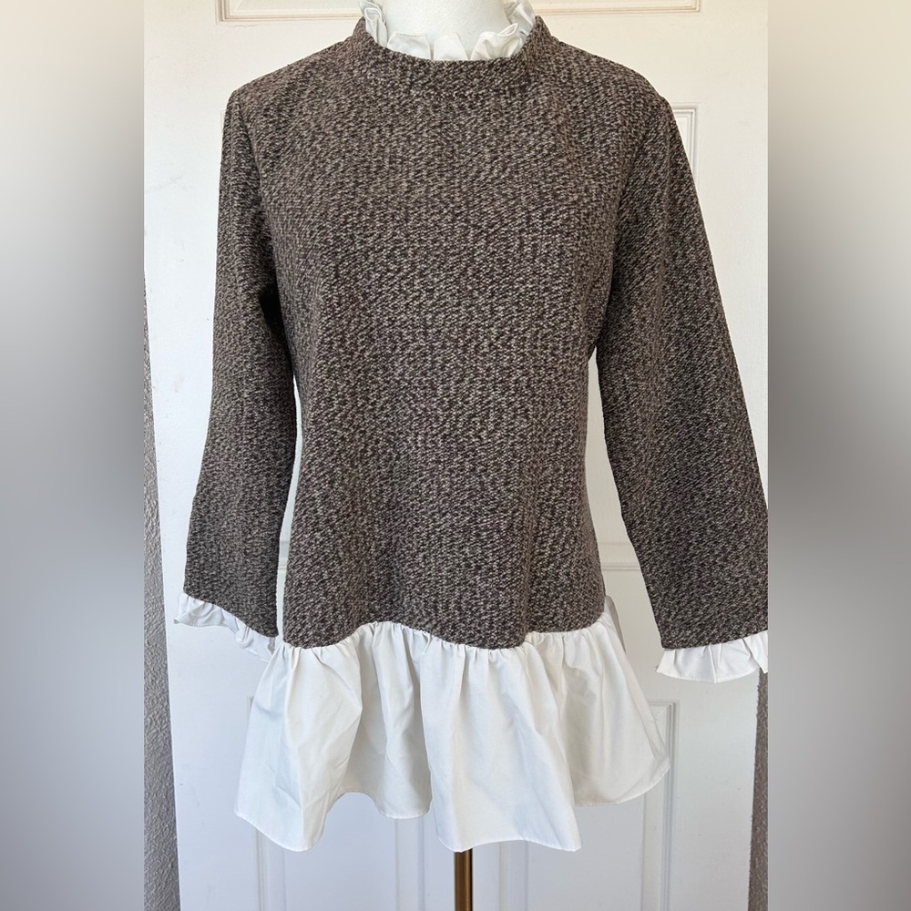 Shein Brand Women’s Sweater with‎ Peplum Size Medium